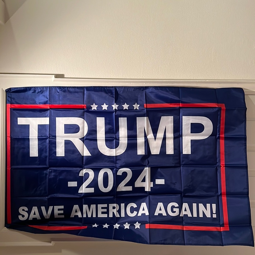 NWOT 2024 SAVE AMERICA AGAIN Banner Flag 3x5ft